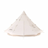 Naturehike Brighten 12.3 4 Person Cotton Pyramid Glamping Tent Golden