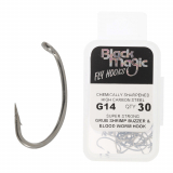 Black Magic Series G Fly Hooks Qty 30
