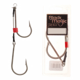 Black Magic Twin Game Hook Shackle Rig Open Gape