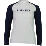 Line 7 Harbour Womens Rash Vest Navy/Grey