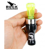 Buck Gardner Mainstreet Single Reed Acrylic Duck Call Black/Fluro Green