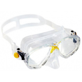Cressi Marea Adult Snorkeling Mask Clear/Yellow