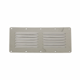 Stainless Steel Louvre Vent - 2x6 Louvres