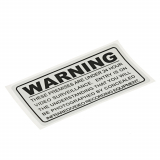 Surveillance Warning Sticker