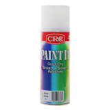 CRC Paint It Quick Dry Enamel Spray Paint 400ml Silver Gloss