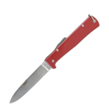 OTTER Mercator Carbon Steel Folding Knife Red Handle 9cm