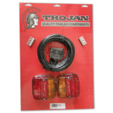 Trojan Combination Tail Lamp Kit 12v