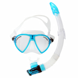 Cressi Ocean VIP Dive Mask and Snorkel Set Blue