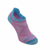 Wrightsock Coolmesh II Cushion Tab Mens Socks Pink Large