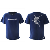 Shimano Lure'd In Marlin T-Shirt Navy Blue S