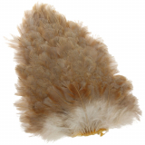 Wapsi Soft Hackle Hen Saddle Patch Ginger