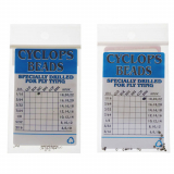 Cyclops Brass Beads for Fly Tying 1/16in 1.6mm