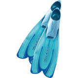 Cressi Agua Long Blade Dive Fins Aquamarine