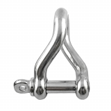 AISI 316 Stainless Steel Twist Shackle Collared Pin