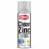 CRC Clear Zinc Gloss Clear Coating Aerosol Spray 400ml
