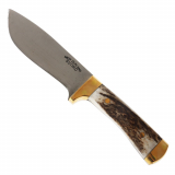 Svord 1990NZ Deluxe Drop Point Knife with NZ Stag Handle 4in