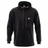 Swazi The Hood Polar Fleece Mens Hoodie Black