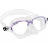 Cressi Moon Jr Snorkeling Dive Mask Clear/Lilac