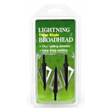 Ek Archery Lightning Broadhead Arrowheads Qty 3