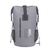 Waterproof Roll Top Dry Backpack 35L Grey