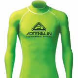 Adrenalin Hi-Vis Junior Short Sleeve Rash Vest Lime 12