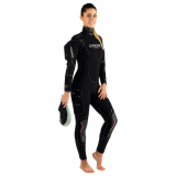 Cressi Atlantis Semi-Dry Womens Wetsuit 7mm Size 4