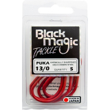 Black Magic Puka Hooks 13/0 Qty 5