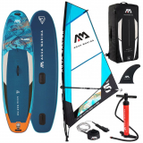 Aqua Marina Blade Windsurf Inflatable Stand Up Paddle Board with 5sqm Sail Rig Package 10ft 6in