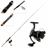 DAM Fighter Pro 320 FD PTS Ultralight Spinning Freshwater Combo 6ft 2-8g 2pc