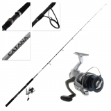 Shimano Nexave 4000FE and Catana Spinnning Softbait Combo 6ft 3in 5-8kg 2pc