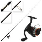 Okuma Fina Pro 30 and Tournament Concept Spin Combo with Line 7ft 4pc