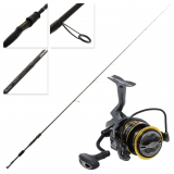 Okuma Inspira 4000A MC Nano Soft Bait Combo 7ft 3in 8-12kg 2pc