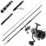 Okuma Tomcat 18000 Baitfeeder X-Factor II Slim Surf Spin Combo 14ft 3-6oz 3pc