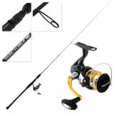 Shimano Sahara C3000FI HG Backbone ColtSniper Micro Jig Combo 6ft 3in 6-15lb 1pc