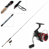 Shimano Sienna 2500 FG Backbone Trout Spin Combo 7ft 2-5kg 4pc
