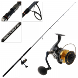 Shimano Spheros SWA 14000XG Backbone Topwater Spin Combo 8ft 2in 50-80lb 2pc