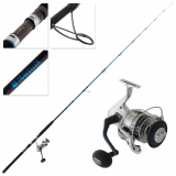 Shimano Saragosa SW A 14000 XG Traveller Topwater Spin Combo 8ft 2in 50-80lb 5pc
