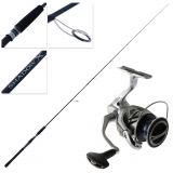 Shimano Stradic C3000FM HG Shadow X Softbait Spin Combo 7ft 6in 4-7kg 7-28g 2pc