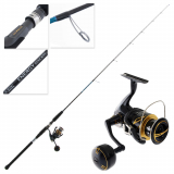 Shimano Stella 4000 SW HGC Energy Concept Spin Jig Combo 6ft 4in 80-200g 1pc