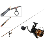 Shimano Baitrunner 8000 D and Backbone Elite Spinning Rock Combo 8ft 6-8kg 2pc