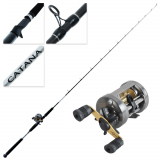Shimano Corvalus 400 Catana Microjig Combo 6ft 6in 10-20lb 1pc