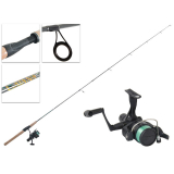 Shimano IX 2000 and Catana Kids Trout Spinning Combo 6ft 6in 3-5kg 2pc