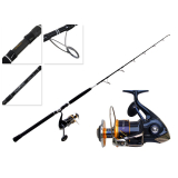 Shimano Stella 20000 SWB PG and Abyss SW Spin Jigging Combo 5ft 3in PE8 1pc