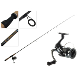 Shimano Sienna 2500 FE and Catana Trout Spinning Combo with Tube 6ft 6in 3-5kg 4pc