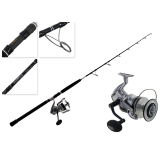 Shimano Saragosa 25000SW and Abyss SW Spin Jigging Combo 5ft 3in PE8 1pc