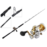 Shimano Talica 16 II 2-Speed and Abyss SW Overhead Jigging Combo 5ft 3in PE8 1pc