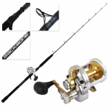 Shimano Talica 16 II Backbone OH 2-Speed Jigging Combo 5ft 5in 50-80lb 1pc