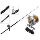 Shimano Talica 50 II and Abyss SW Overhead 2-Speed Pitch Bait Combo 6'4'' 40-100lb 1pc