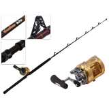 Shimano Tiagra 50 A and Backbone Elite Fully Rollered Game Combo 5'7'' 24kg 1pc