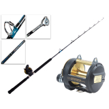 Shimano Triton Lever Drag TLD-30 2-Speed Aquatip Game Combo 5ft 8in 24kg 1pc